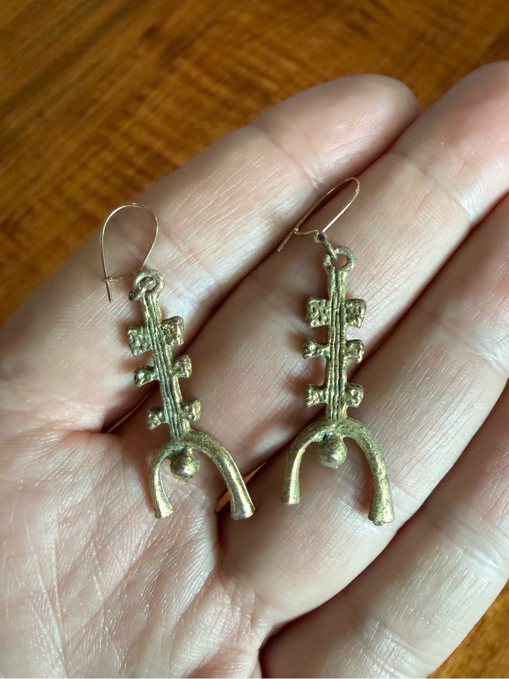 Robert Larin Brutalist Earrings Quebec Modernist Vidal